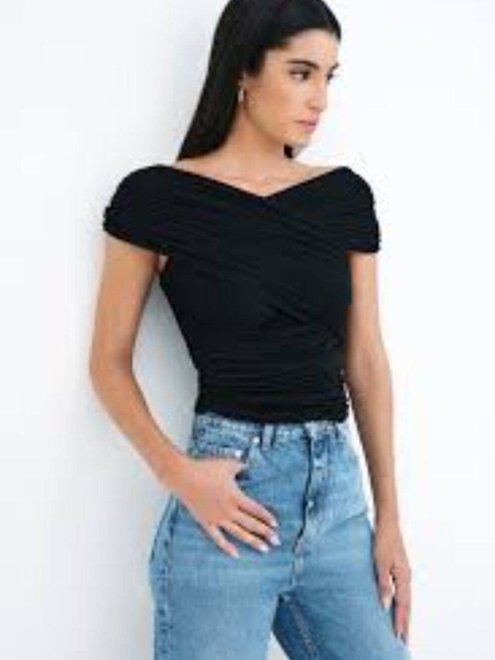 Marcella Multi Way Alyssa Infinity Top In Black Size XXXL NWT MSRP $120